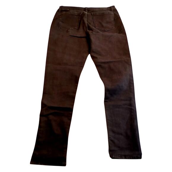 Juicy Couture Womens Black Stretchy Straight Leg Jeans - Size 12 - Picture 3 of 7